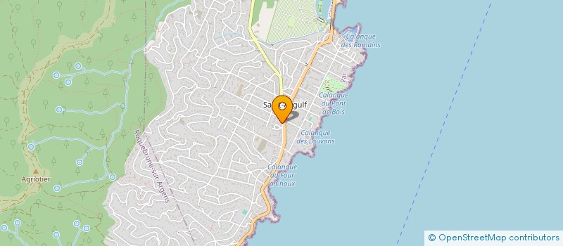 localisation de l'entreprise MONSIEUR PHILIPPE BAILLY à FREJUS