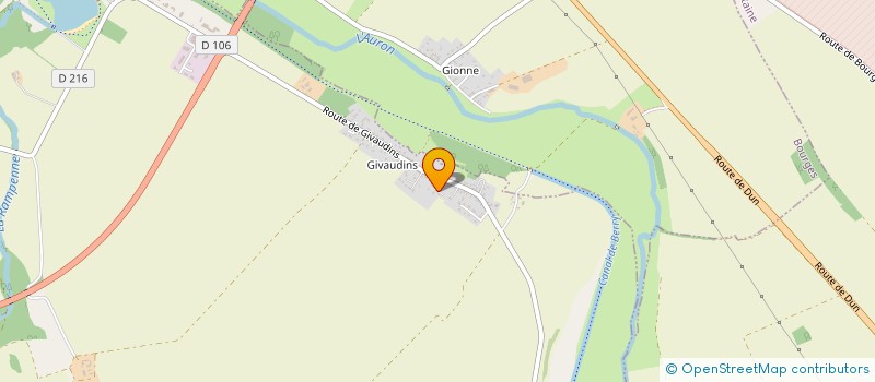localisation de l'entreprise MONSIEUR PHILIPPE BAILLY à PLAIMPIED-GIVAUDINS