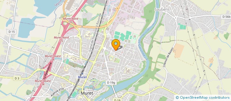 localisation de l'entreprise MONSIEUR PHILIPPE BAKARI  MURET