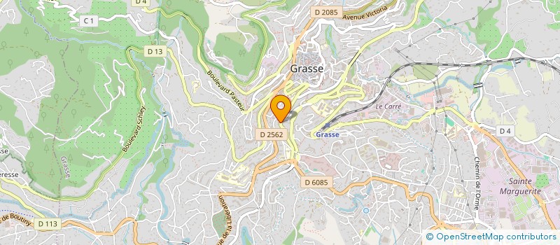 localisation de l'entreprise MONSIEUR PHILIPPE BALIAN  GRASSE