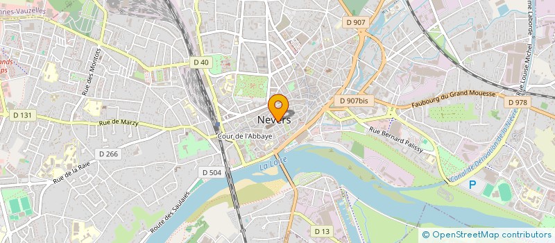 localisation de l'entreprise MONSIEUR PHILIPPE BALLET à NEVERS