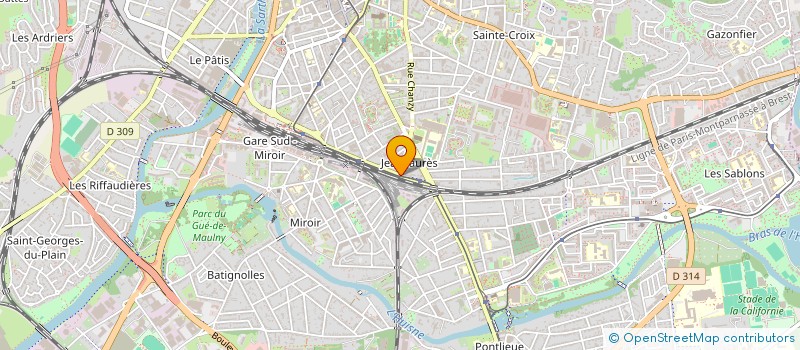 localisation de l'entreprise MONSIEUR PHILIPPE BANDZOUZI à LE MANS