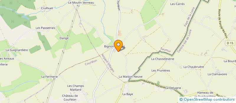 localisation de l'entreprise MONSIEUR PHILIPPE BARAT  NOYANT-VILLAGES