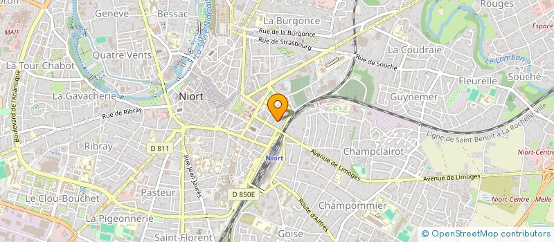localisation de l'entreprise MONSIEUR PHILIPPE BARBANCON à NIORT