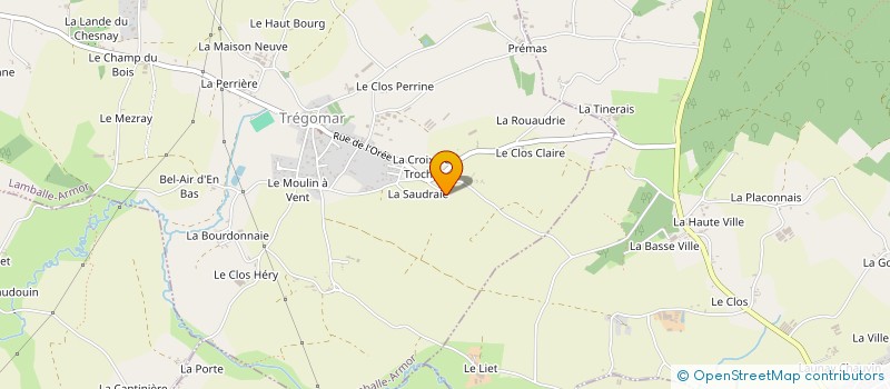 localisation de l'entreprise MONSIEUR PHILIPPE BARBANCON  LAMBALLE-ARMOR