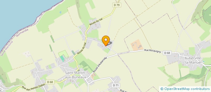 localisation de l'entreprise MONSIEUR PHILIPPE BARBAY  SAINT MARTIN AUX BUNEAUX