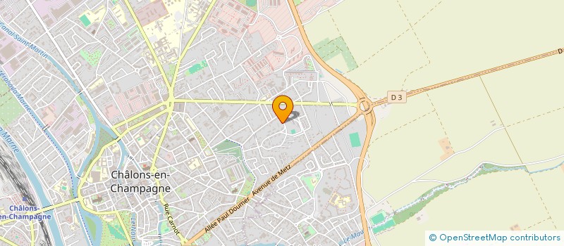 localisation de l'entreprise MONSIEUR PHILIPPE BARBIER  CHALONS-EN-CHAMPAGNE