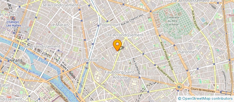 localisation de l'entreprise MONSIEUR PHILIPPE BARBIER  PARIS