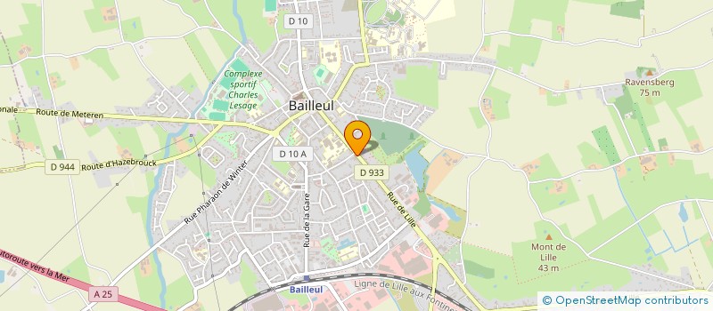 localisation de l'entreprise MONSIEUR PHILIPPE BARBRY à BAILLEUL