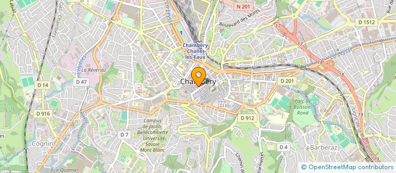 localisation de l'entreprise MONSIEUR PHILIPPE BARD  CHAMBERY