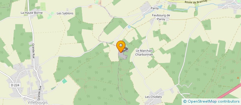 localisation de l'entreprise MONSIEUR PHILIPPE BARDAT  NAILLY