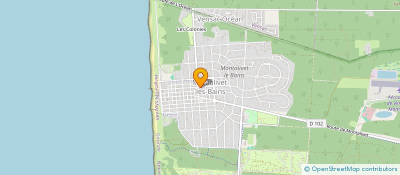 localisation de l'entreprise MONSIEUR PHILIPPE BARDE  VENDAYS-MONTALIVET