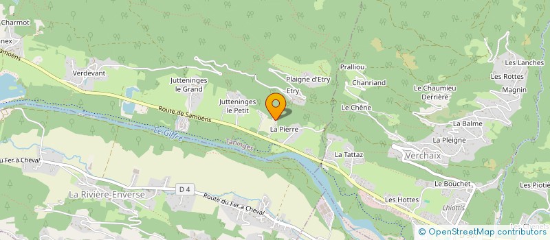 localisation de l'entreprise MONSIEUR PHILIPPE BARE  TANINGES