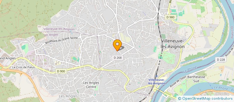 localisation de l'entreprise MONSIEUR PHILIPPE BARON à VILLENEUVE-LES-AVIGNON