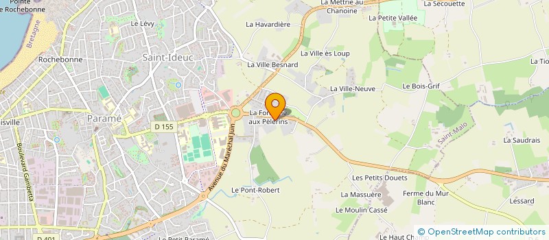 localisation de l'entreprise MONSIEUR PHILIPPE BARON STIEGLER à SAINT-MALO