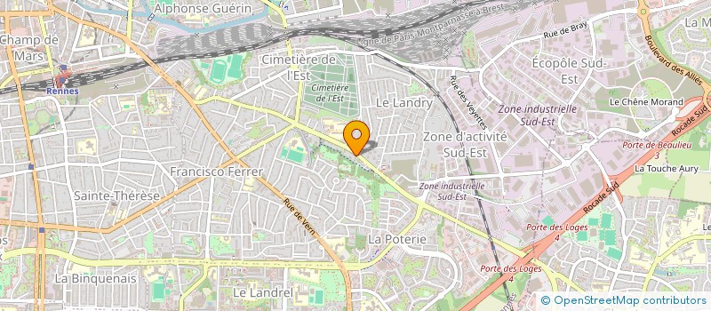 localisation de l'entreprise MONSIEUR PHILIPPE BARRE à RENNES
