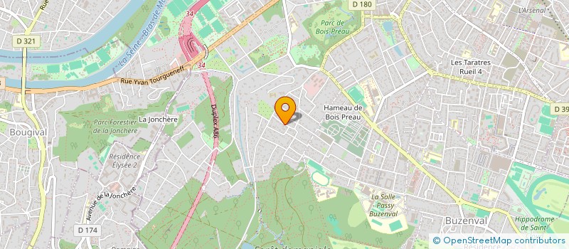 localisation de l'entreprise MONSIEUR PHILIPPE BARRET à RUEIL-MALMAISON