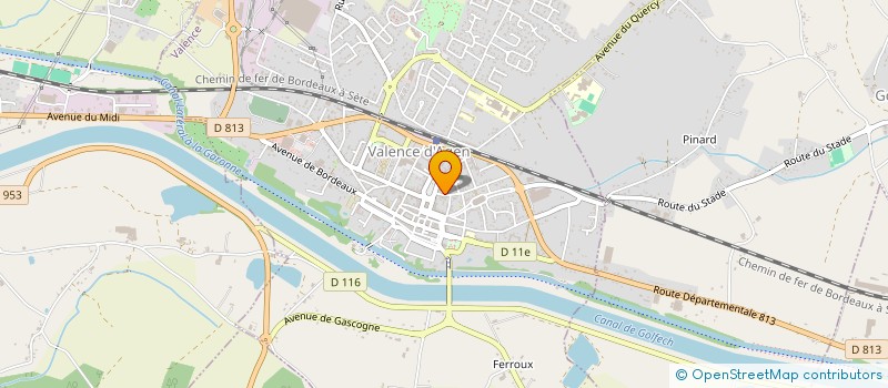 localisation de l'entreprise MONSIEUR PHILIPPE BARRIERA  VALENCE