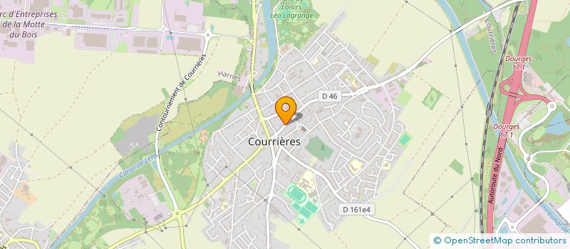 localisation de l'entreprise MONSIEUR PHILIPPE BARY  COURRIERES