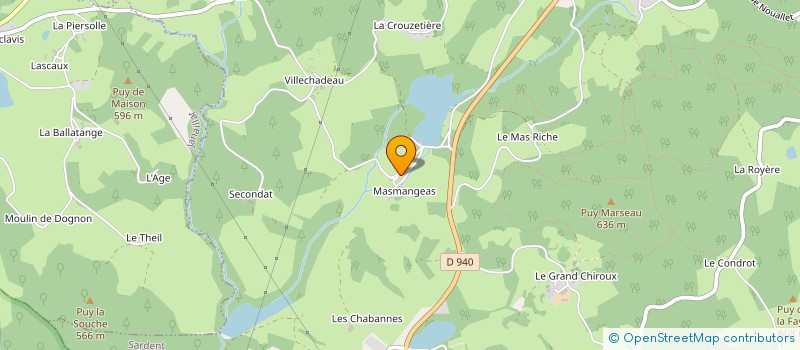 localisation de l'entreprise MONSIEUR PHILIPPE BASGROT  SARDENT
