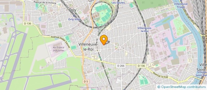 localisation de l'entreprise MONSIEUR PHILIPPE BASTOS  VILLENEUVE-LE-ROI