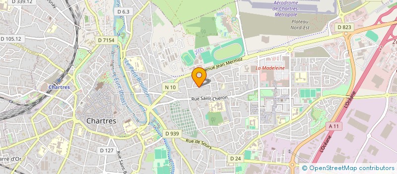 localisation de l'entreprise MONSIEUR PHILIPPE BAUCHER à CHARTRES