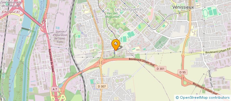 localisation de l'entreprise MONSIEUR PHILIPPE BAUCHU à VENISSIEUX