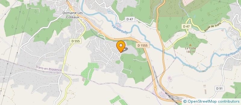localisation de l'entreprise MONSIEUR PHILIPPE BAUDOT à TRANS-EN-PROVENCE