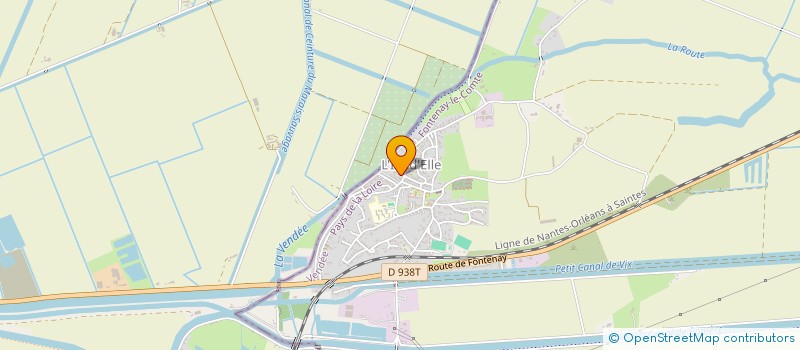 localisation de l'entreprise MONSIEUR PHILIPPE BAUDRY  L'ILE-D'ELLE