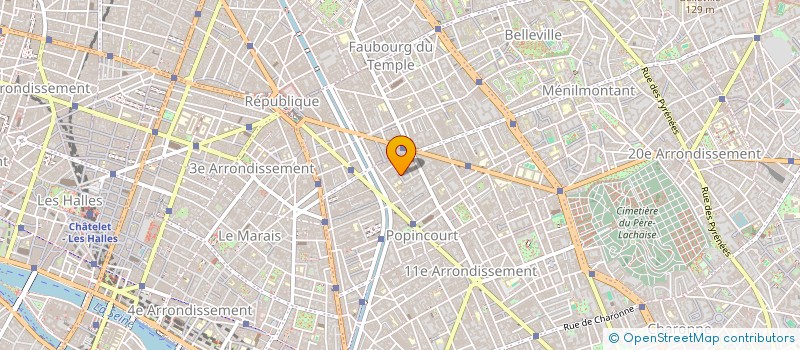 localisation de l'entreprise MONSIEUR PHILIPPE BAUMANN  PARIS