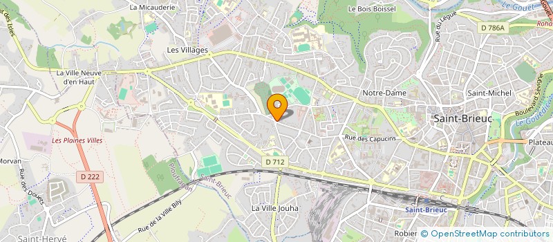 localisation de l'entreprise MONSIEUR PHILIPPE BAUME à SAINT-BRIEUC