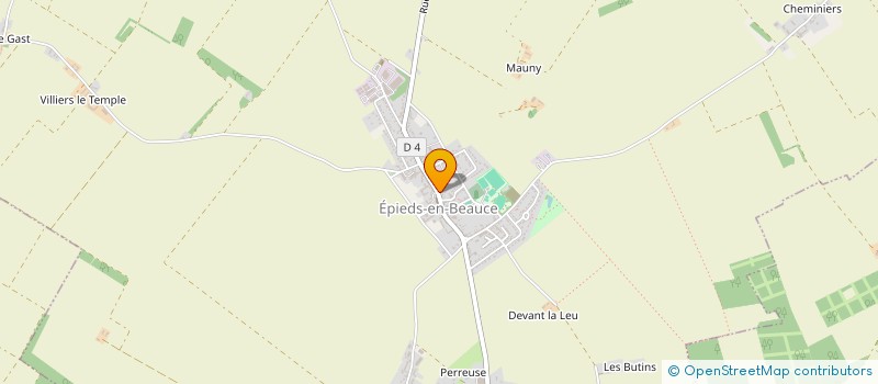 localisation de l'entreprise MONSIEUR PHILIPPE BAUNE à EPIEDS-EN-BEAUCE