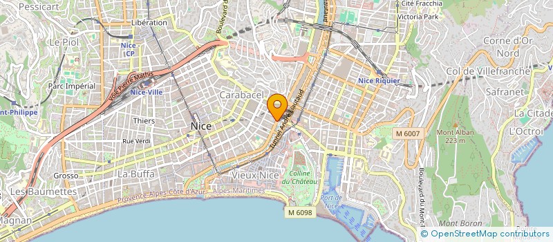 localisation de l'entreprise MONSIEUR PHILIPPE BAVENT à NICE