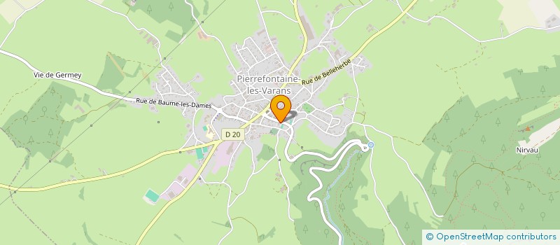 localisation de l'entreprise MONSIEUR PHILIPPE BAVEREY  LA SOMMETTE