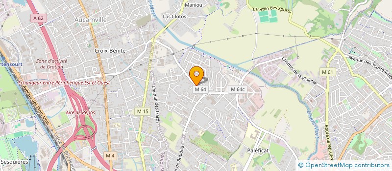 localisation de l'entreprise MONSIEUR PHILIPPE BAYLE  LAUNAGUET