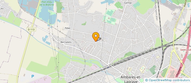 localisation de l'entreprise MONSIEUR PHILIPPE BAYLE  AMBARES-ET-LAGRAVE