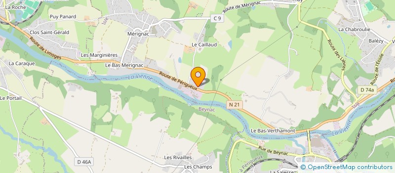 localisation de l'entreprise MONSIEUR PHILIPPE BAYLE à ISLE