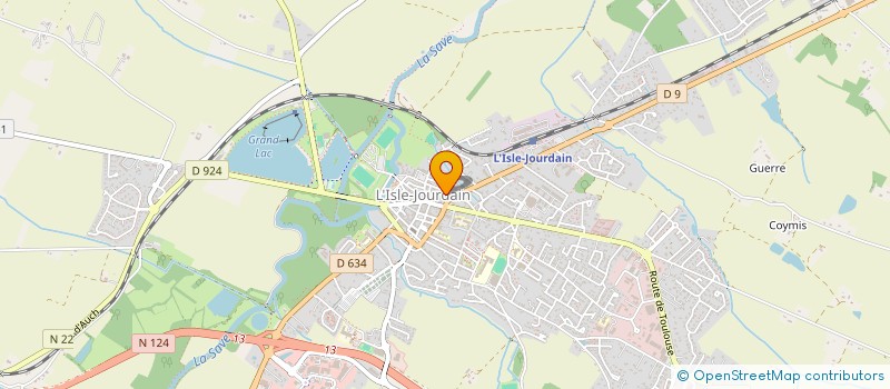localisation de l'entreprise MONSIEUR PHILIPPE BAYONNE à L'ISLE-JOURDAIN