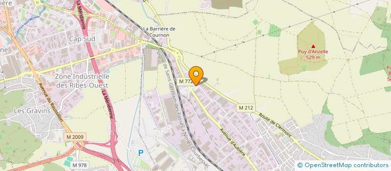 localisation de l'entreprise MONSIEUR PHILIPPE BEAL à COURNON-D'AUVERGNE