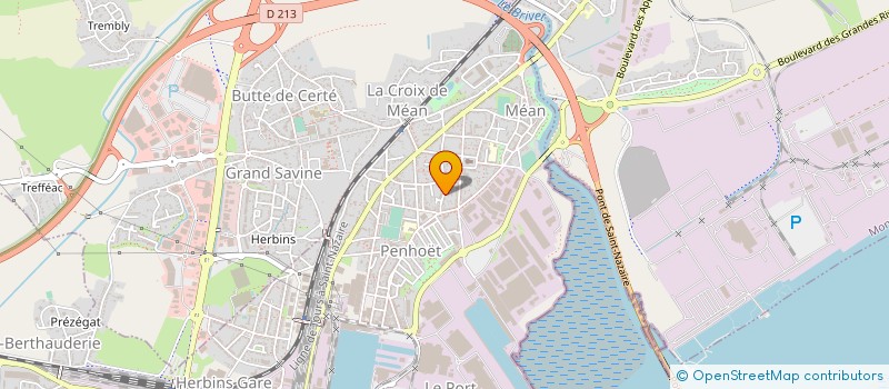 localisation de l'entreprise MONSIEUR PHILIPPE BEAUCLAIR à SAINT-NAZAIRE