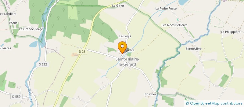 localisation de l'entreprise MONSIEUR PHILIPPE BEAUDOUIN à MORTREE