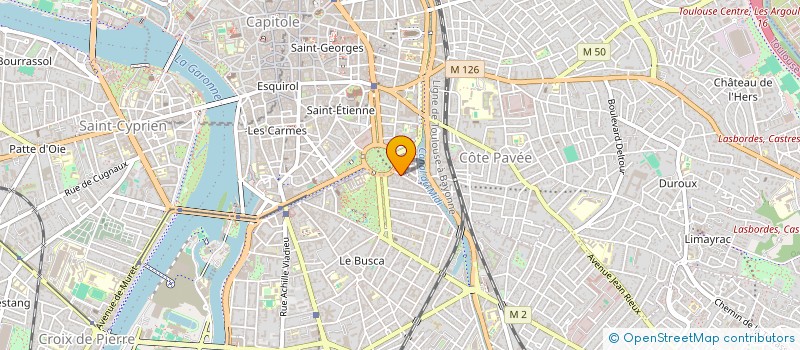 localisation de l'entreprise MONSIEUR PHILIPPE BEAUFILS à TOULOUSE