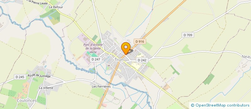 localisation de l'entreprise MONSIEUR PHILIPPE BEAUFRERE à TRUN