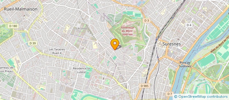 localisation de l'entreprise MONSIEUR PHILIPPE BEAUMONT à RUEIL-MALMAISON