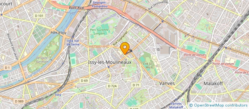 localisation de l'entreprise MONSIEUR PHILIPPE BEAUROY-EUSTACHE à ISSY-LES-MOULINEAUX