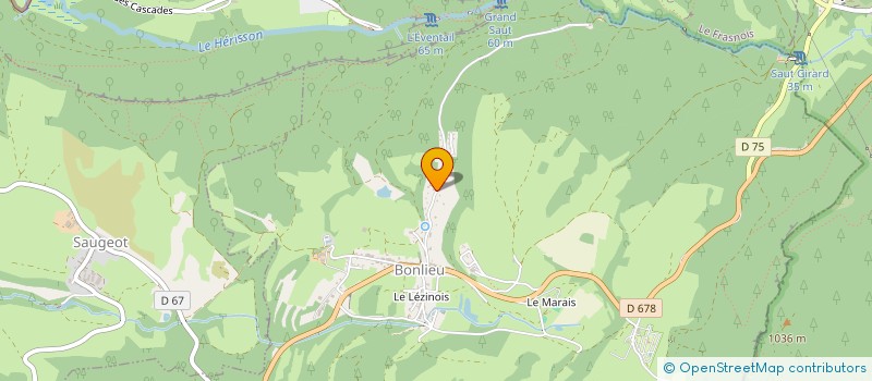 localisation de l'entreprise MONSIEUR PHILIPPE BEAUSIRE  BONLIEU