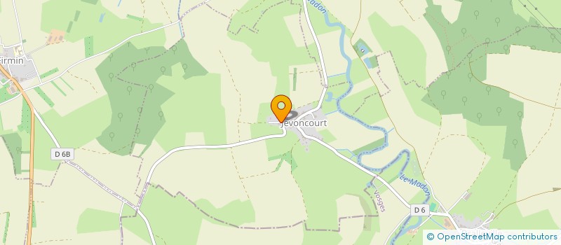 localisation de l'entreprise MONSIEUR PHILIPPE BEAUVAL à JEVONCOURT