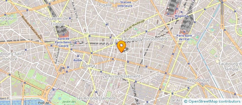 localisation de l'entreprise MONSIEUR PHILIPPE BEAUVALOT  PARIS