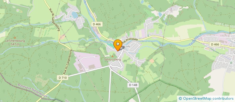 localisation de l'entreprise MONSIEUR PHILIPPE BECK  LAUW