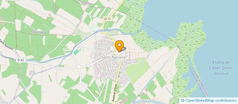 localisation de l'entreprise MONSIEUR PHILIPPE BECK  SAINT-NAZAIRE